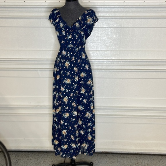 Miami Marcie Floral Maxi Summer Dress Size Small - Picture 2 of 10